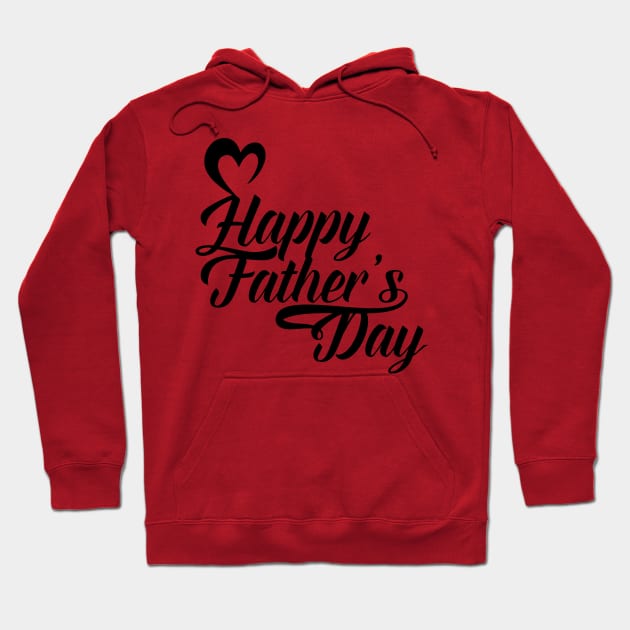 Happy Father Day Hoodie by DJOU